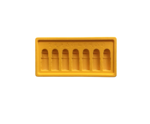식품 플라스틱 블러스터 트레이 PP 플래킹 금 접착 은 의약품 포장 상자 부리