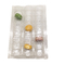 클램 쉘 트레이 명백한 PVC PET을 패키징하는 접기 3x8 24 PC 플라스틱 마카롱