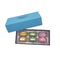 플라스틱 인너 트레이로 박스 크라프트 지를 패키징하는 6 PC 종이 마카롱을 청색화하세요