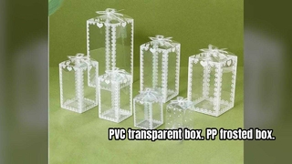 PVC/PP/애완 동물/상자