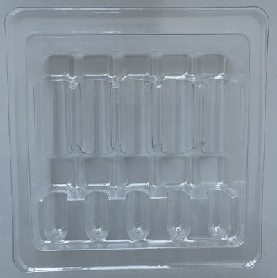 PET 유연품 포장판 유리 병 고정 포장판 물 주입 1ml 2ml 5ml 10ml 5팩