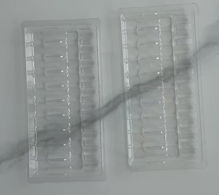 제조업체 10ml 10 구강 액체 플라스틱 건강 관리 제품 화장품 블러스터 구강 액체 트레이