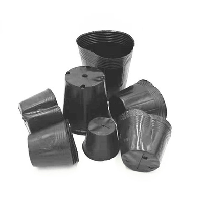 HDPE 플라스틱 보육 냄비 양파 씨앗을 키우는 온실용 검은 냄비