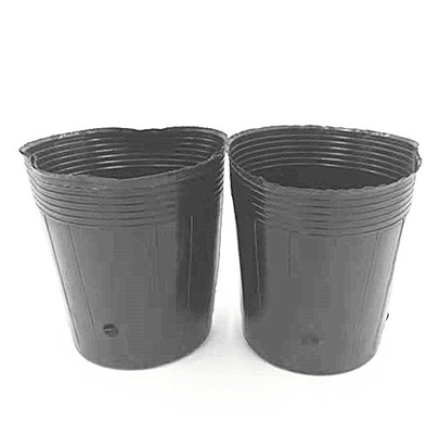 HDPE 플라스틱 보육 냄비 양파 씨앗을 키우는 온실용 검은 냄비