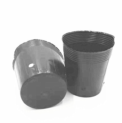 HDPE 플라스틱 보육 냄비 양파 씨앗을 키우는 온실용 검은 냄비