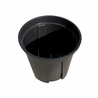 도매 2.5L 검은 정원 플라스틱 보육소 갤런 냄비 두꺼운 갤런 콩사이 절단 PP / HDPE