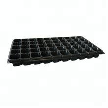 HDPE UV 안정화 된 플라스틱 심기 트레이 공기 절단 냄비