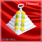 60 PC 마카롱 4/5/6/7을 위한 민-피라미드는 마카롱 피라미드 탑을 쌓습니다