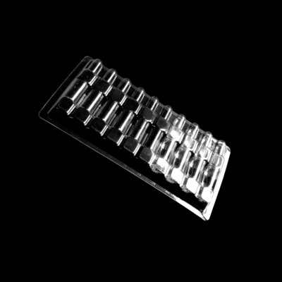 사용자 지정 투명한 플라스틱 Ampoule 트레이 PVC PET PETG ESD에서 블러스터 포장