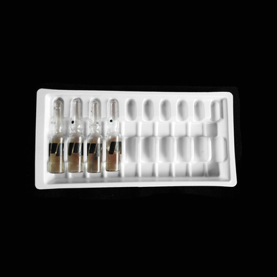 고품질 플라스틱 Ampoules 트레이 1ml 2ml 5ml 10ml 플라스틱 맑은 블러스터 포장 플라셔 트레이 상자
