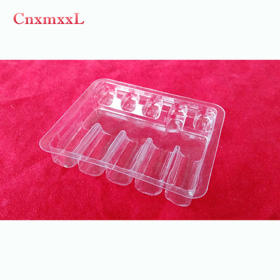 ISO 인증 플라스크 2ml 3ml 5ml 10ml 용 플라스틱 포장 트레이