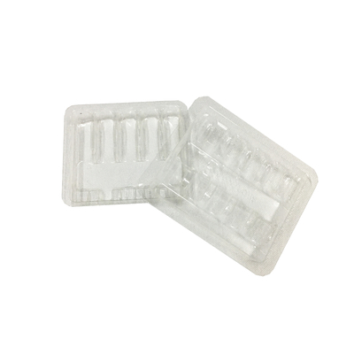 투명한 PS Ampoule 트레이 1ml X 5 Ampoules 플라스틱 블러스터 패키지