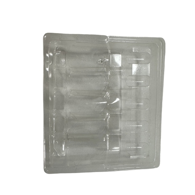 PET 취약물 포장판 유리병 고정 포장판 물 주입 1ml 2ml 5ml 10ml 앰풀 트레이