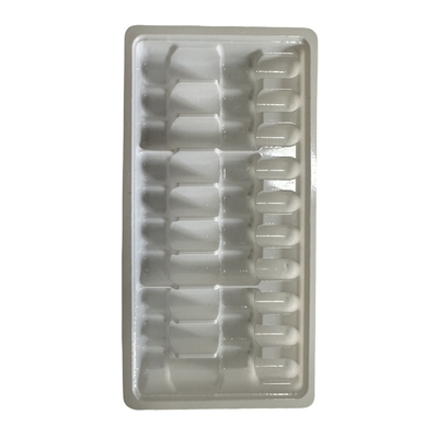 PET 취약물 포장판 유리병 고정 포장판 물 주입 1ml 2ml 5ml 10ml 앰풀 트레이
