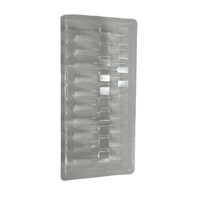 PET 취약물 포장판 유리병 고정 포장판 물 주입 1ml 2ml 5ml 10ml 앰풀 트레이