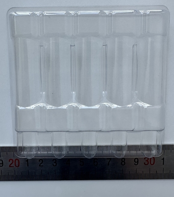 PET 유연품 포장판 유리 병 고정 포장판 물 주입 1ml 2ml 5ml 10ml 5팩