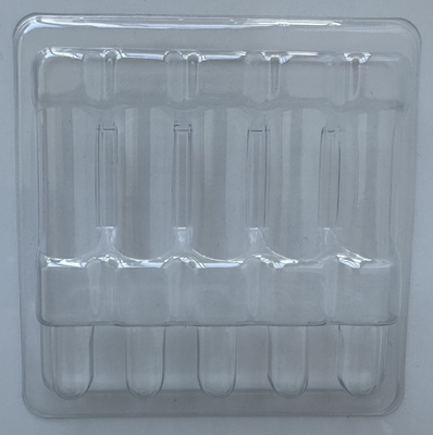 PET 유연품 포장판 유리 병 고정 포장판 물 주입 1ml 2ml 5ml 10ml 5팩