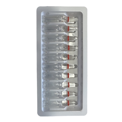 의약품 앰풀 트레이 PET 물질 1ml 10 팩 유리 바늘 고정 트레이 유통