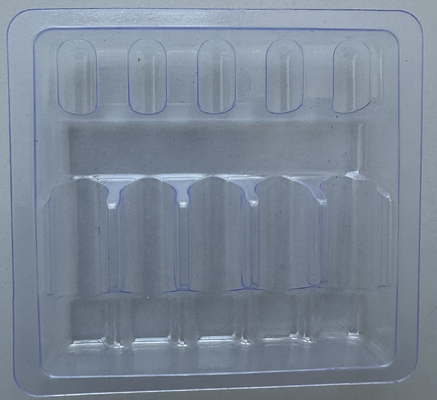 1ml 2ml 5ml 10ml 5 팩 앰풀 트레이 PET 진공 트레이 사용자 정의