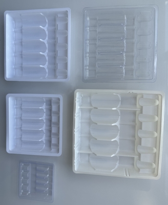 1ml 2ml 5ml 10ml 5 팩 앰풀 트레이 PET 진공 트레이 사용자 정의