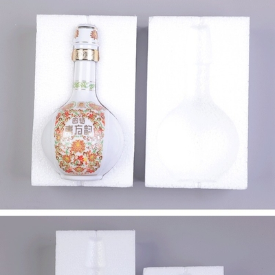 소매 Eps 곰팡이 없는 폼 포장 Molding Foam Shock Absorber 파울리론 폼 박스 병 포장