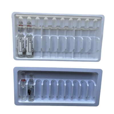 1ml 2ml 3mL 주사 앰풀 자착 라벨 PET 앰풀 트레이 사용자 정의
