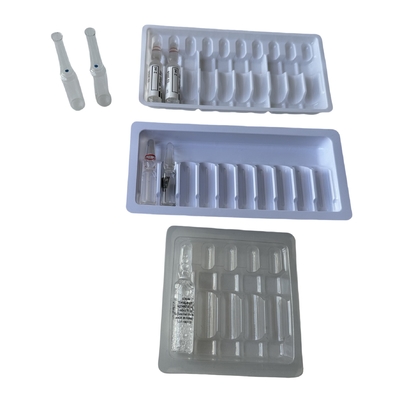 1ml 2ml 3mL 주사 앰풀 자착 라벨 PET 앰풀 트레이 사용자 정의