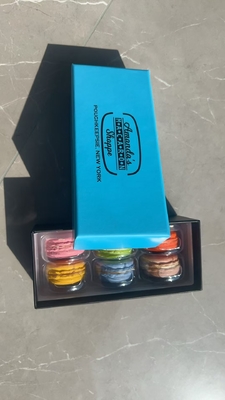 마카론 포장 6 마카론 포장 선물 포장 6 마카론 선물 상자 포장 부티크 상자 마카론 포장 디저트 포장 공급
