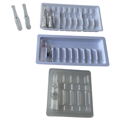 1ml 2ml 3mL 주사 앰풀 병 자착 라벨 PET 앰풀 트레이 커스터마이징 전체 세트
