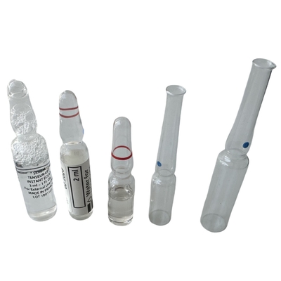 물 주입 포장복 1ml 2ml 3ml 유리 병 Ampoule 트레이 라벨 사용자 정의