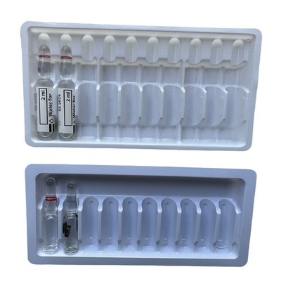 물 주입 포장복 1ml 2ml 3ml 유리 병 Ampoule 트레이 라벨 사용자 정의