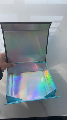친환경 접는 부티크 상자 마카론 자동 접는 선물 상자