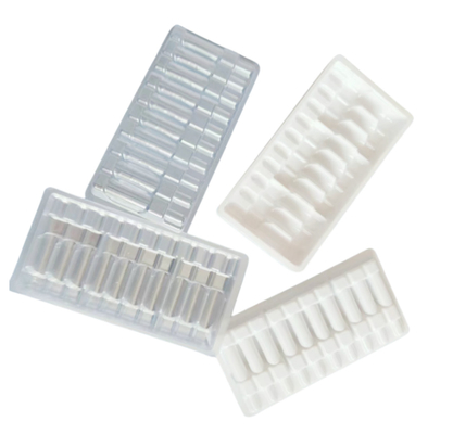 의약품 PET 앰풀 트레이 물 주입 1ml ~ 10ml 앰풀 트레이 사용자 정의
