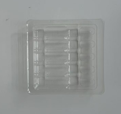 1ml Ampoule Blister Tray for Medicine Customized Dimensions and Sample Approval 의약품 패키지 상자 및 샘플 승인을 위한 1ml Ampoule Blister Tray