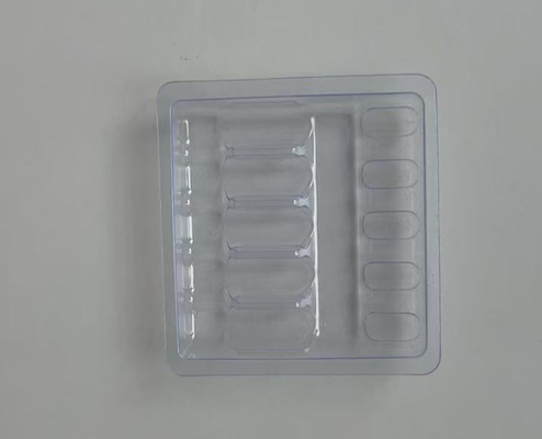 1ml Ampoule Blister Tray for Medicine Customized Dimensions and Sample Approval 의약품 패키지 상자 및 샘플 승인을 위한 1ml Ampoule Blister Tray