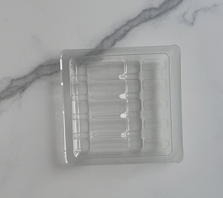더 나은 보관을 위해 1ml Ampoule 트레이를 사용자 정의하여 약품 포장 상자를 향상하십시오.
