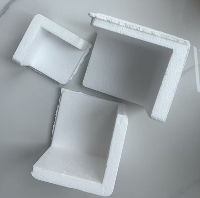 EPS molding foam corner protector plus hard high density triangle right Angle 파울리론 포장 세트 코너 가구 충돌 방지 포장
