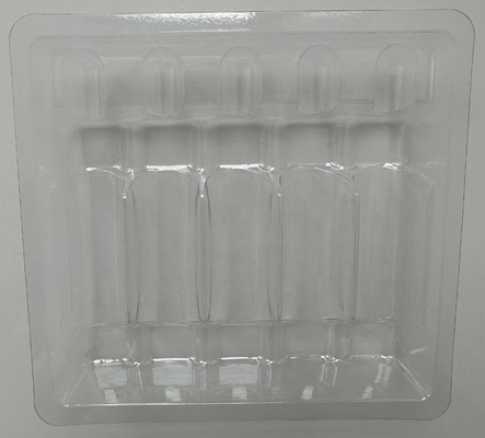 맞춤형 PET 앰풀 트레이 1ml~10ml PET 앰풀 물 주입 트레이