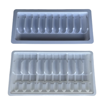 PET 폴리에틸렌 테레프탈레이트 앰풀 트레이 1ml 2ml 5ml 10ml 앰풀 트레이 다중 사양 맞춤화