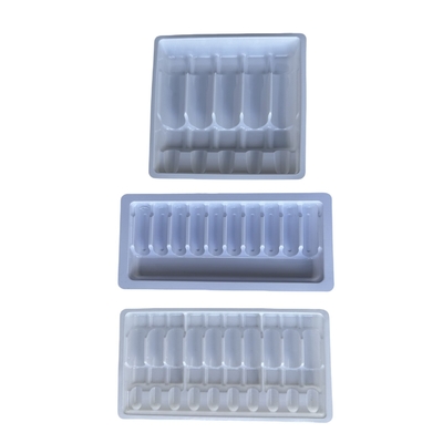 PET 폴리에틸렌 테레프탈레이트 앰풀 트레이 1ml 2ml 5ml 10ml 앰풀 트레이 다중 사양 맞춤화