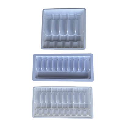 PET 앰풀 트레이 커스터마이징 소매 1ml 2ml 5ml 10ml 앰풀 트레이 커스터마이징 다중 사양