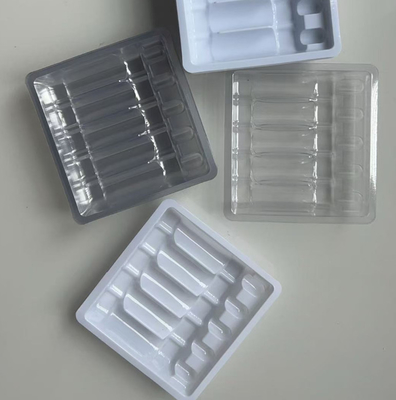 Ampoule Plastic Holder 2ml 물 바늘 수납기 약품 플라스틱 수납기 약품 포장 트레이 부리