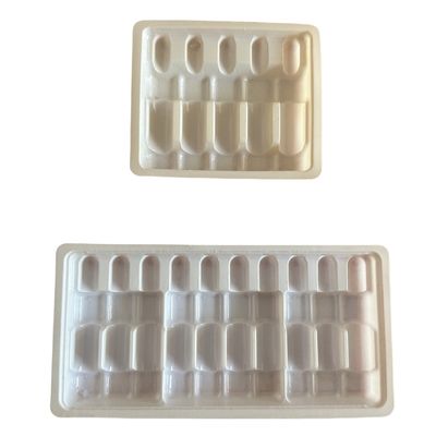 맞춤형 약품 앰풀 트레이 1ml 2ml 5ml 10m 물 주입 PET 앰풀 트레이