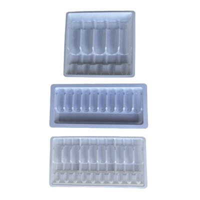 맞춤형 진공 트레이 패키지 1ml 2ml 5ml 10ml PET 물 주입 Ampoule 트레이
