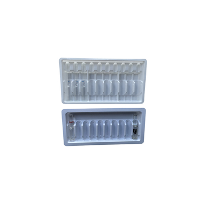 약품 물 주입용 1ml 2ml 5ml 10ml PET 앰풀 트레이 사용자 정의