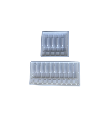 약품 물 주입용 1ml 2ml 5ml 10ml PET 앰풀 트레이 사용자 정의