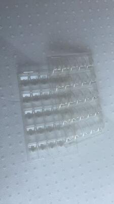 25구 마카롱 포장 트레이 (식품 등급 PET 0.55mm 두께, 재사용 가능 디자인)