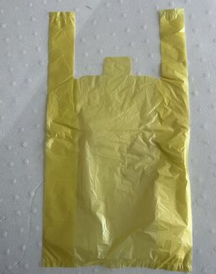 슈퍼마켓 쇼핑을 위한 고강도 내성 맞춤형 재활용 HDPE 플라스틱 핸드백