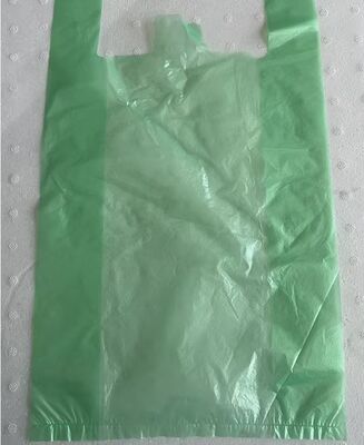 높은 충격 저항을 가진 HDPE 플라스틱 봉지, 슈퍼마켓 쇼핑을 위해 재활용 가능 및 사용자 지정 로고