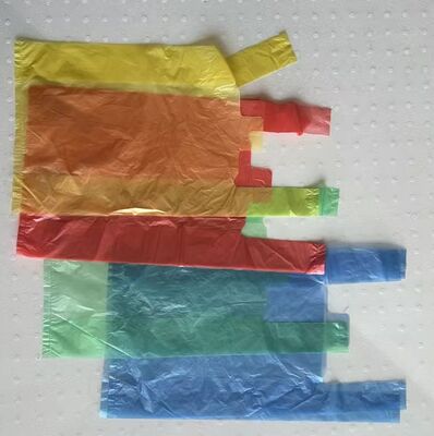 슈퍼마켓용 고강도 내충격성 맞춤형 재활용 HDPE 쇼핑백